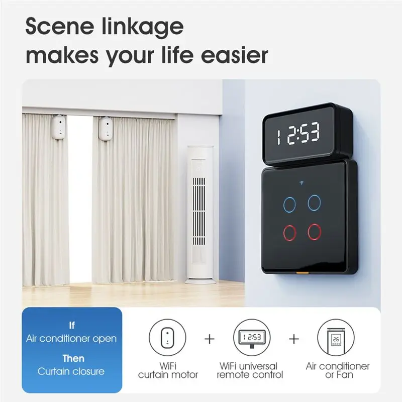 A33T Tuya IR WiFi RF433 Smart Remote Control Universal Type-C Smart Life for TV DVD Alexa for Google