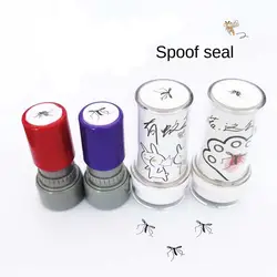 Mosquito Assorted Stamps For Kids Self-ink Stamps Mosquito Stamps Seal Scrapbooking DIY Painting Photo Album Decor Children Toys