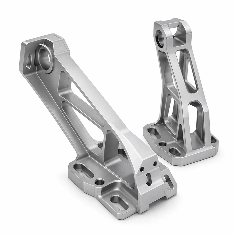 Custom 7075 T6 Aluminum CNC Machining Supplier for Lightweight Supports Humanoid Robotics Tight Tolerance Components