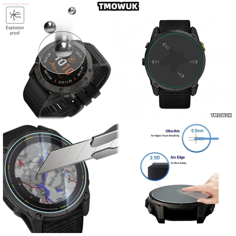 

For Garmin Enduro 2 3 Enduro2 Enduro3, 9H Hardness Screen Guard, Maintain Display Clarity Without Compromise.