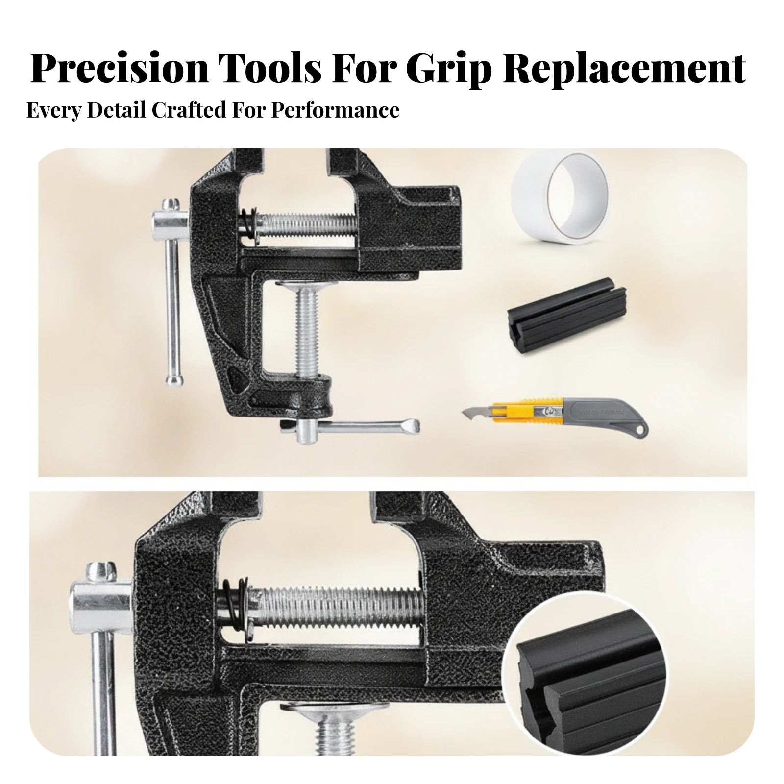 Grip Regrip Tape - Golf Grip Replacement Kit Double-Sided Adhesive