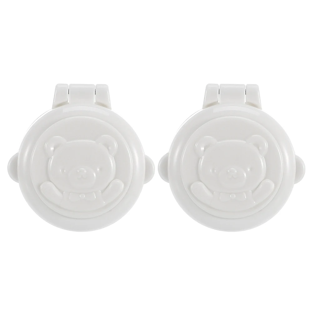 2 قطعة قفل أمان زر الطفل برهان بدء غطاء أزرار غسالة السيارات حماية الطفل منع قفل الضغط العرضي