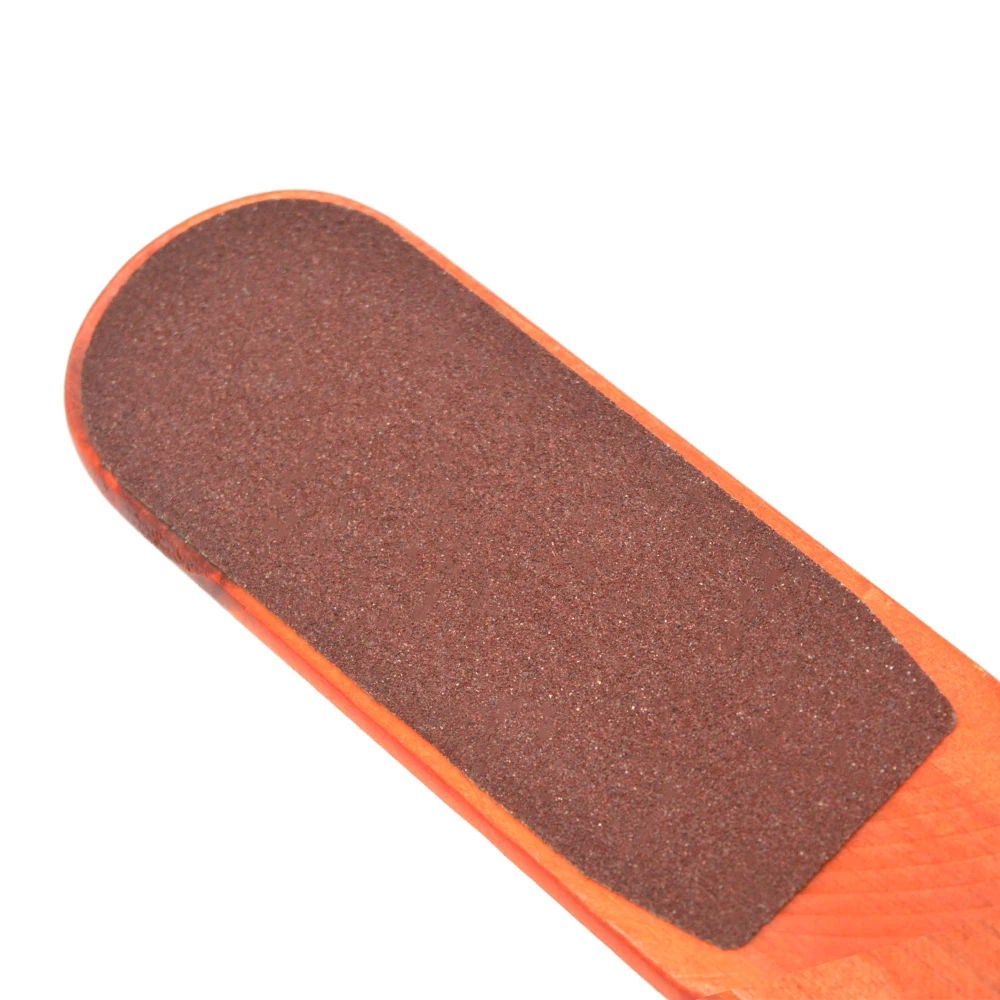 Wysokiej jakości + Profesjonalny + Naturalny 6 szt./zestaw Drewniany Dwustronny Pilnik do Stóp Usuwający Zrogowaciały Naskórek Narzędzie do Pedicure Pilniki do Paznokci