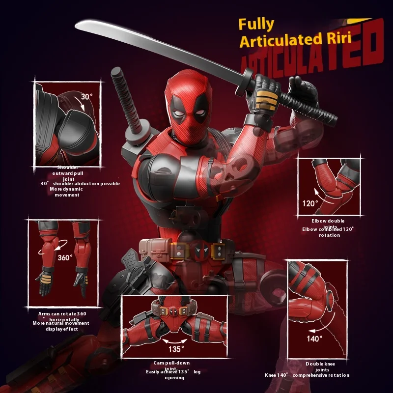 

Новые популярные фигурки аниме Beyond Deadpool, модель, портативная коллекция, модный игровой орнамент, съемная сменная игрушка для лица