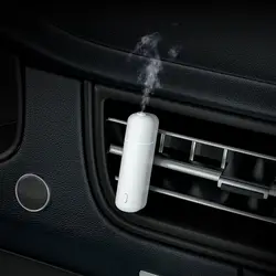 Portable 5ML Car Scent Essential Oil Aroma Diffuser 2 Modes Automotive Mini Air Humidifier USB Charging Ultrasonic Atomization