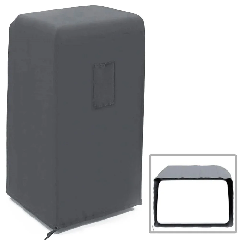 Mobile Air Conditioner Protective Dustproof Polyester Cover with Adjustable Strap and Side Pocket for Remote Control Portable AC