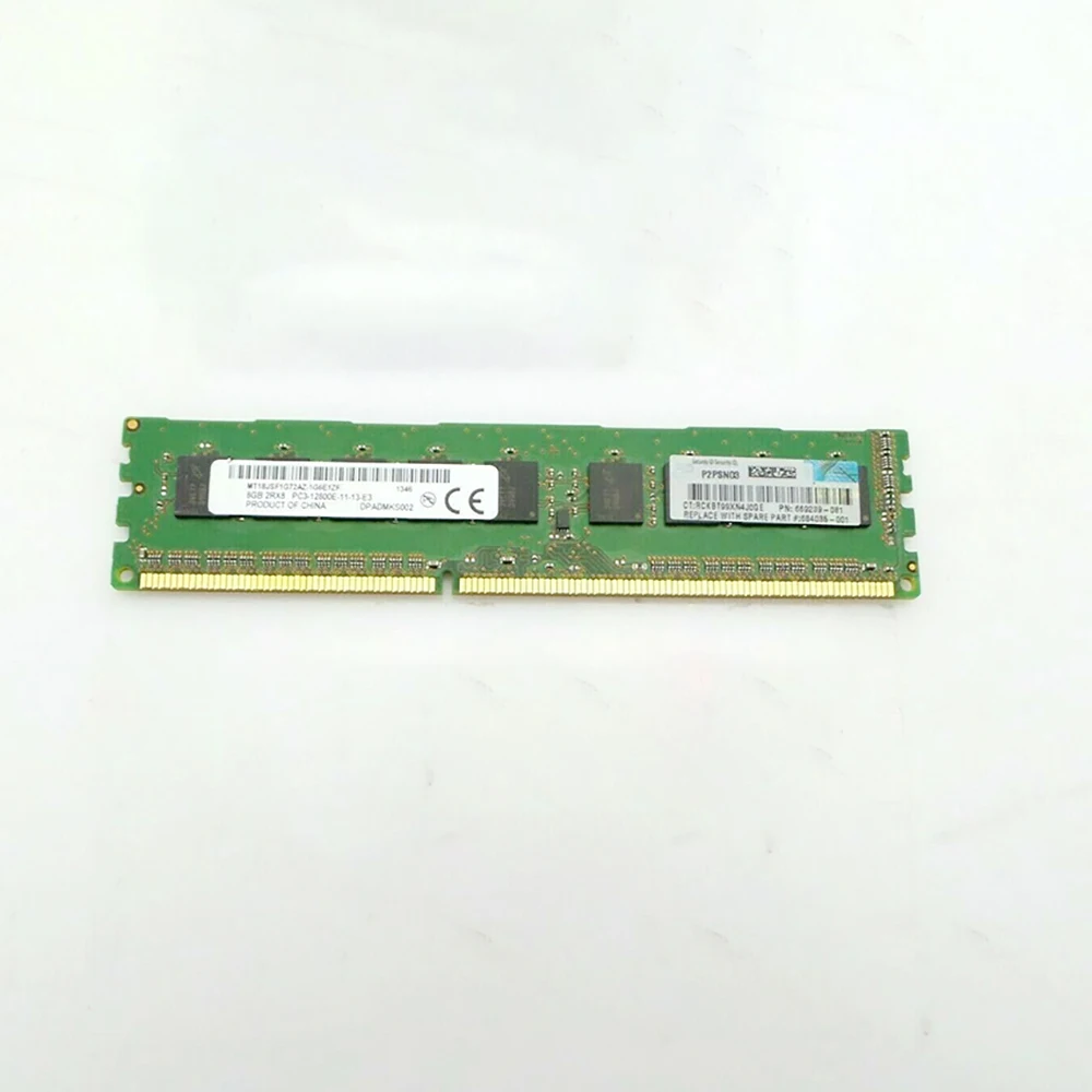 

Server Memory 669324-B21 669239-081 8GB DDR3 1600MHZ PC3-12800E ECC RAM Works Perfectly Fast Ship High Quality