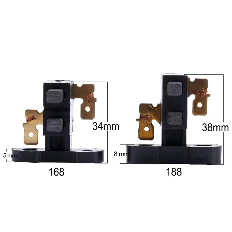 168F 2KW 3KW  generator carbon brush holder GX160 generator accessories copper carbon brush regulator