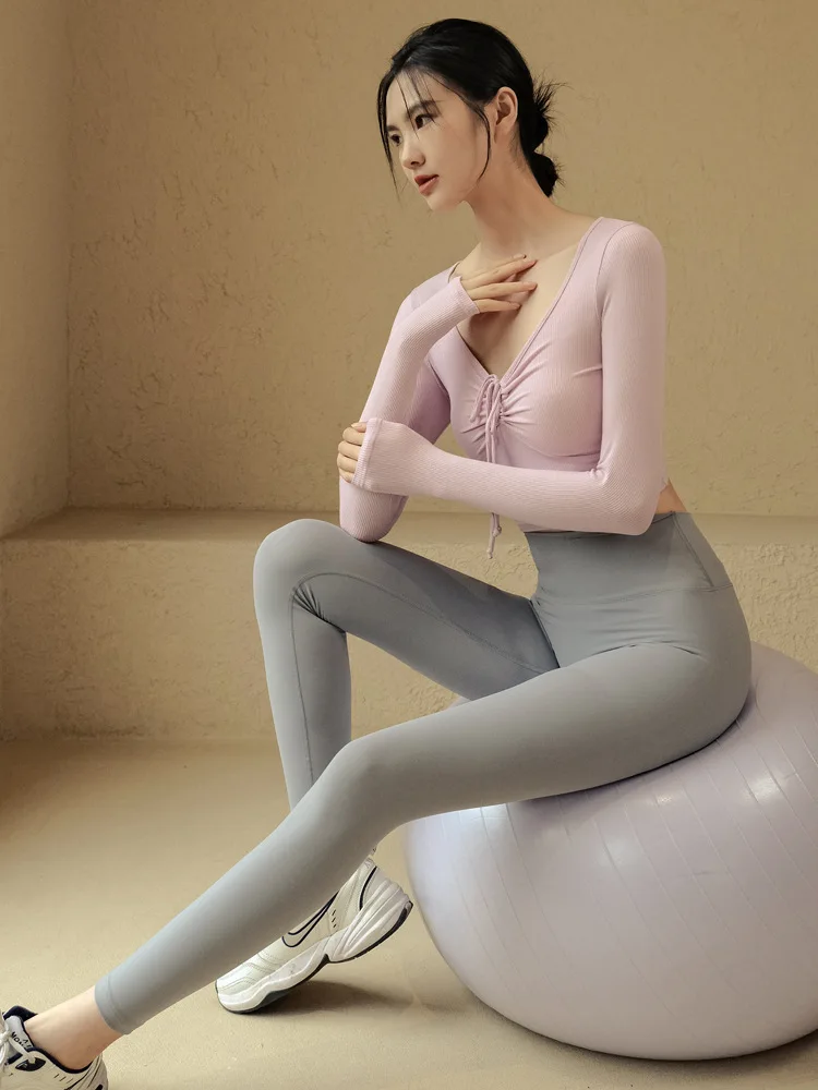 High Waisted Yoga Pants for Women, High-end Fashion Outerwear, Sports Tight Pants, Hip Lifting and Quick Drying Fitness Pants