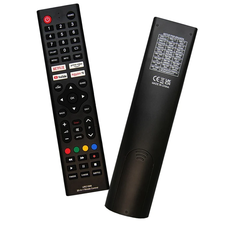 Control Remoto Universal URC-1699 para Samsung, Sony, Philips, Sharp, Panasonic, Toshiba, Hisense, Skyworth, Sanyo