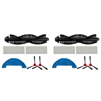 LITE-2X HEPA Filter Main Brush Side Brush Mop Cloth For 360 C50 G50 Smartai Robotic Vacuum Cleaner Spare Parts Accessories
