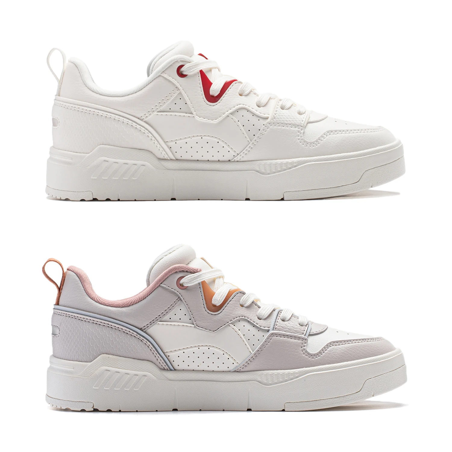 Li-Ning-baskets confortables et souples pour femmes, chaussures de style de vie classique à double coussin, chaussures de sport de loisirs