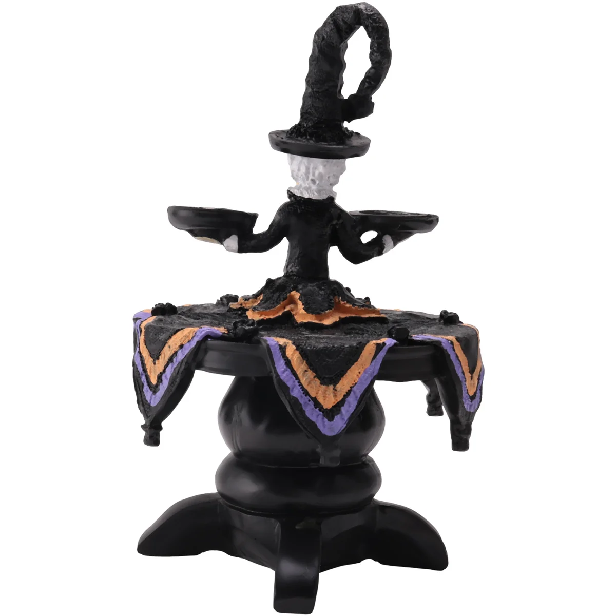 Halloween Witch Display Stand Tray, Resin Crafts Desktop Decoration Ornaments