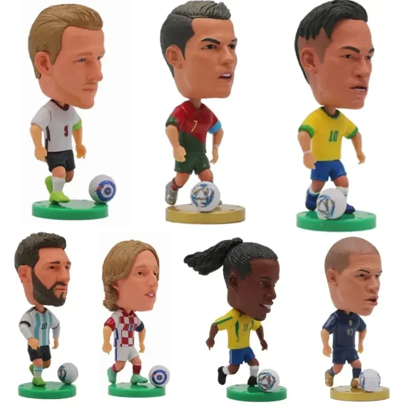 Cool 2023 Series 6.5CM Action Figure Football  Star Player Doll Soccer Model Souvenir Office Toy Great Boy Friends Birthday Gift