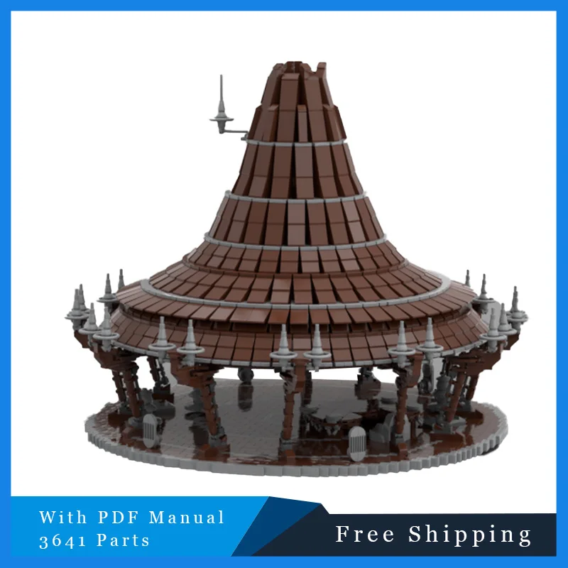 3641 أجزاء ستار معركة سلسلة خمر شجرة اللبنات الطوب نموذج الأطفال الإبداعية DIY بها بنفسك الجمعية عرض لعبة هدية