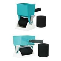 Glue Applicate Roller with Control Switch and Paint Bucket, Portable Glue Roller for Carpenter Woodworking Work Wooden