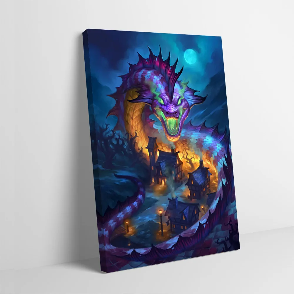 Baku the Mooneater Printing Poster Customizable Pictures Wall Art Canvas Painting for Home Decor Wand Deko Room Decoration Mural