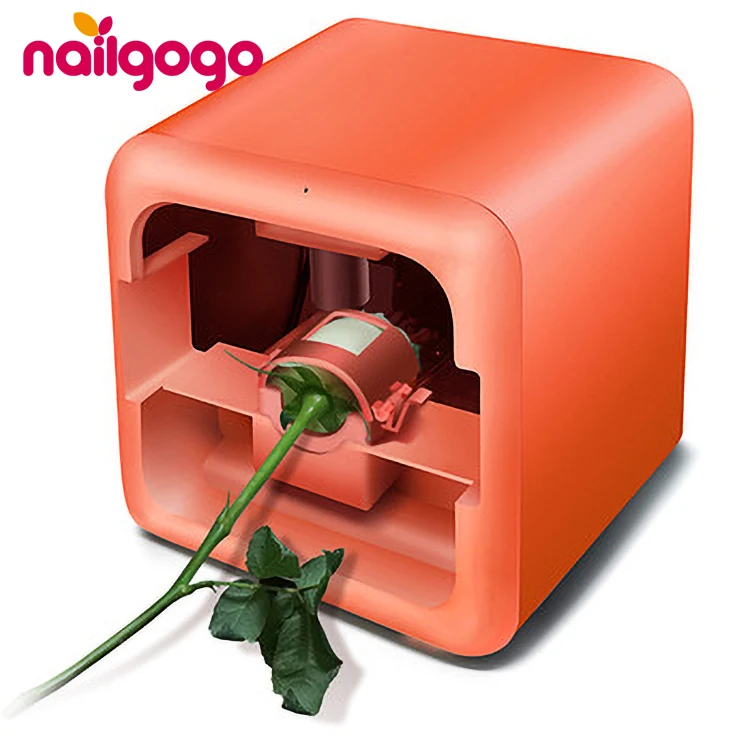 

Nailgogo T8 Impresora Para Flores Smart Speaking Flower Printer Art Painting Designs Impresora De Rosas