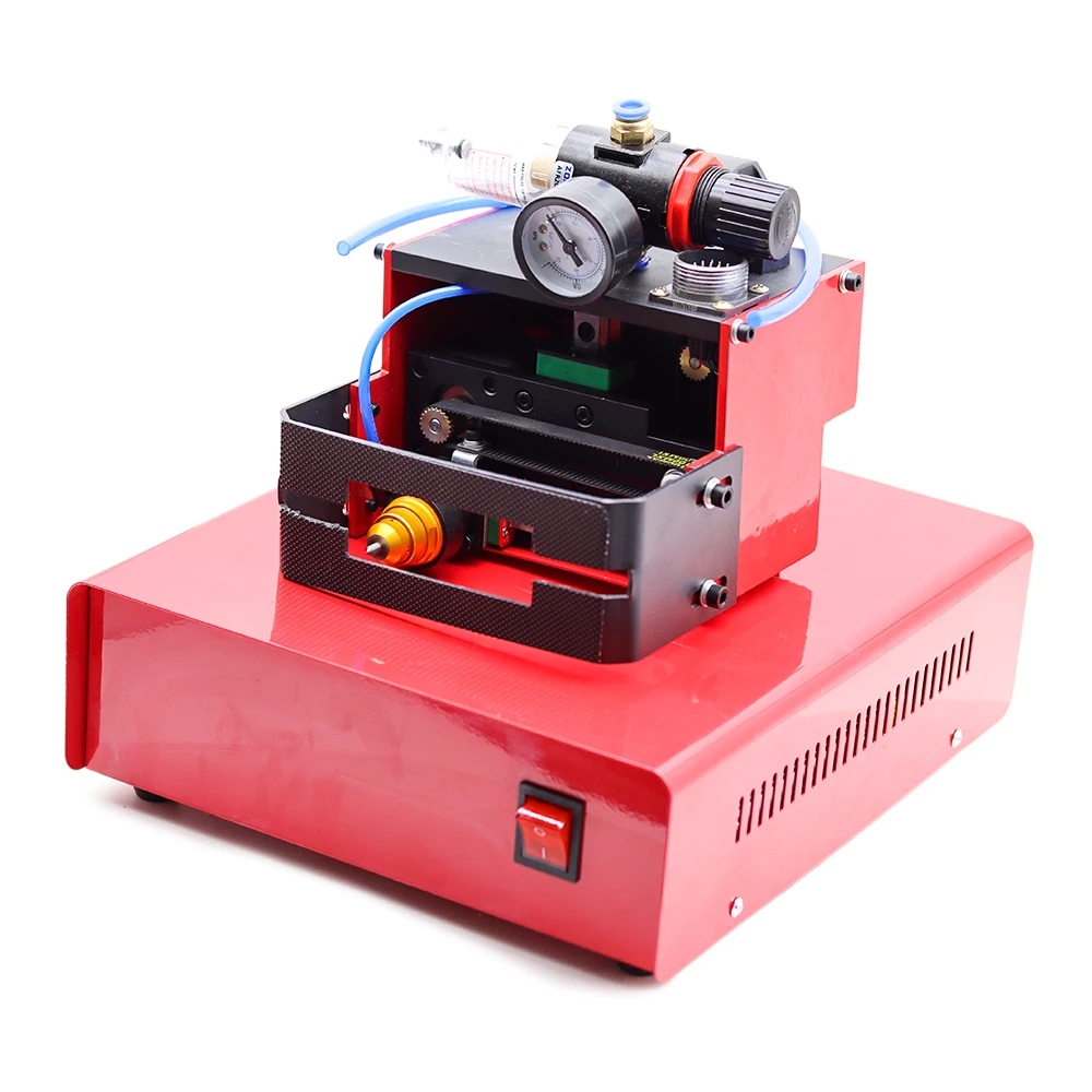 Portable Metal Pneumatic Dot Peen Marking Machine For VIN Code(80*20mm) Frame Marking Machine chassis number 220V/110V