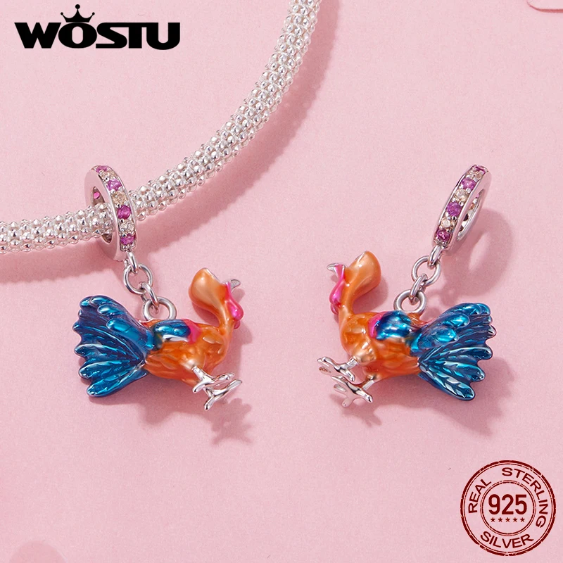 WOSTU 925 فضة الشكر تركيا قلادة لا نهاية لها الحب سحر الأصلي صالح للنساء محظوظ سوار DIY غرامة مجوهرات #4