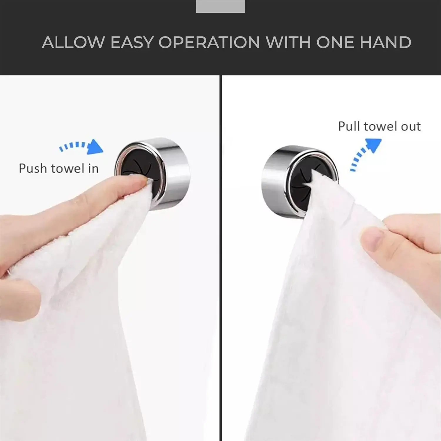 1-10pcs Self Adhesive Towel Plug Holder Wall Mounted Bathroom Organizers Towel Hooks Storage Rack Kitchen Rags Dishcloth Clips