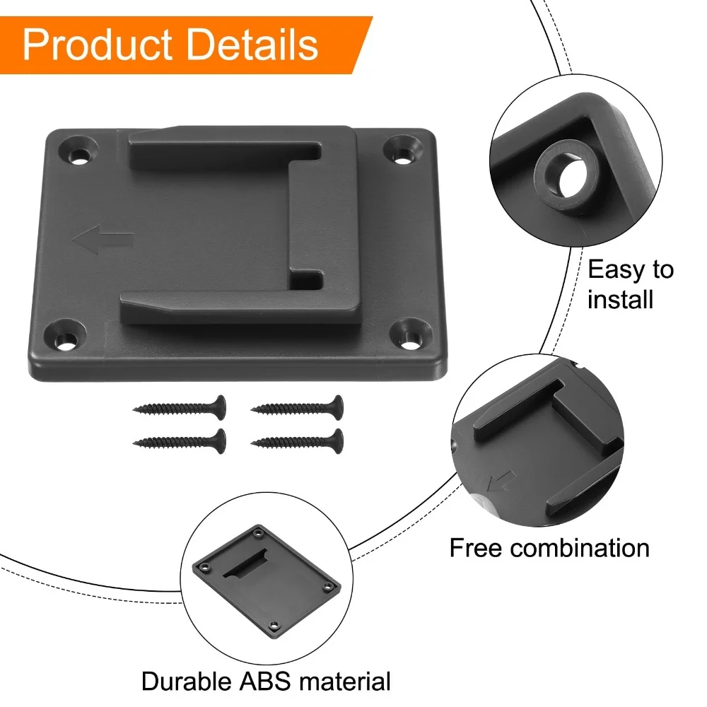 10/5/1Pcs for Makita&Bosch 18V Tool Holder Drill Wall Mount Machine Storage Bracket for Display Stand Rack Fix Device Hang