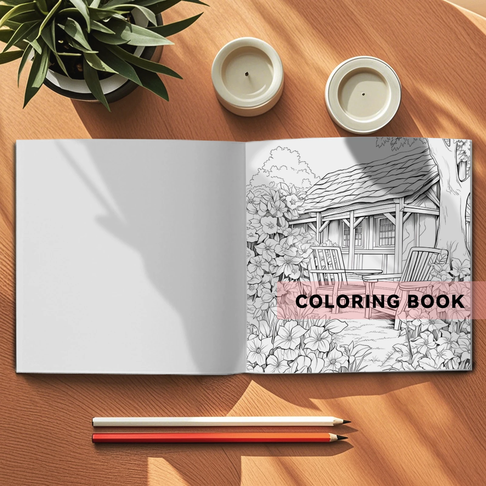 1pc Adult Picture Book 24Page Coloring Books Gift For Birthday Party Relieve Stress Kill Time Graffiti Painting Drawing Art Book