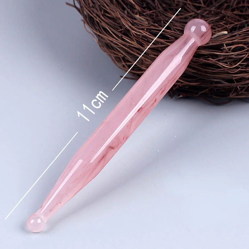 الراتنج جواشا كشط تدليك مكشطة الوجه الرقبة الجلد مدلك الوخز بالإبر غوا شا مجلس Acupoint الوجه العين الرعاية سبا جهاز تدليك #5