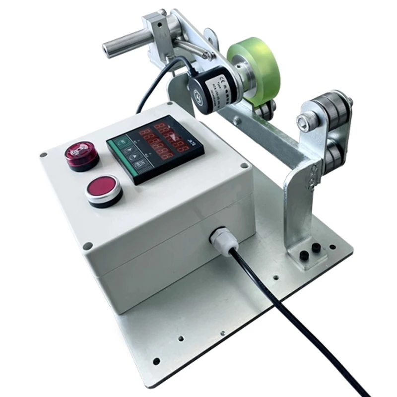 

Wire and cable meter counter, roller-type electronic digital display alarm reminder meter counter