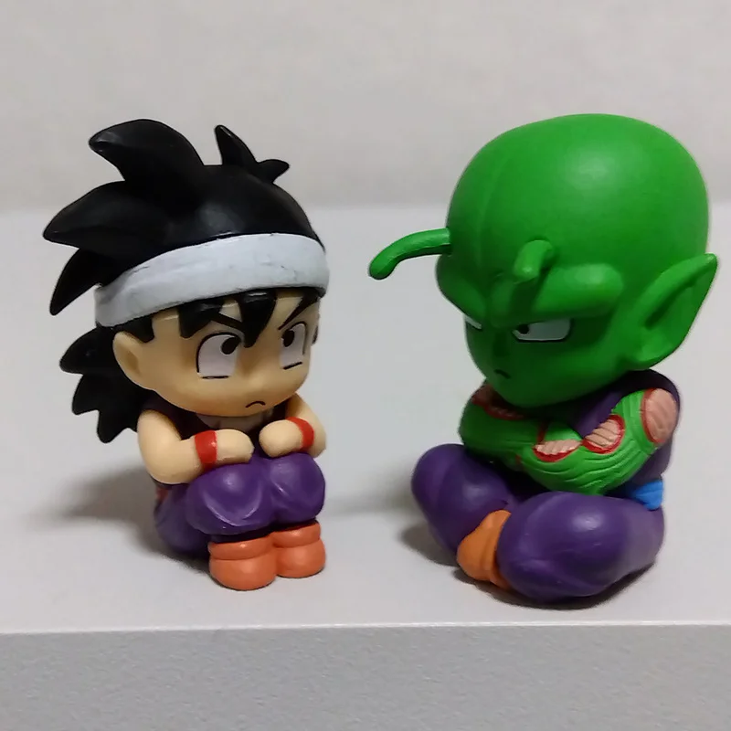 ฟิกเกอร์ดราก้อนบอล Z ซีรีส์ Waiting 02 โกคู ฟรีเซอร์ พิคโคโล รูปแบบ Waiting Goofily ของสะสมตกแต่งจาก Bandai ของแท้