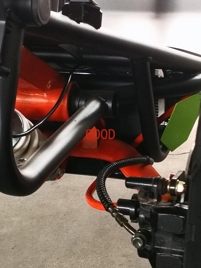 الأصلي الكمال المصنع مباشرة العرض ATV بطارية ليثيوم سكوتر جميع التضاريس سكوتر كهربائي 4X4 6000 واط جديد Muggy دراجة نارية #6