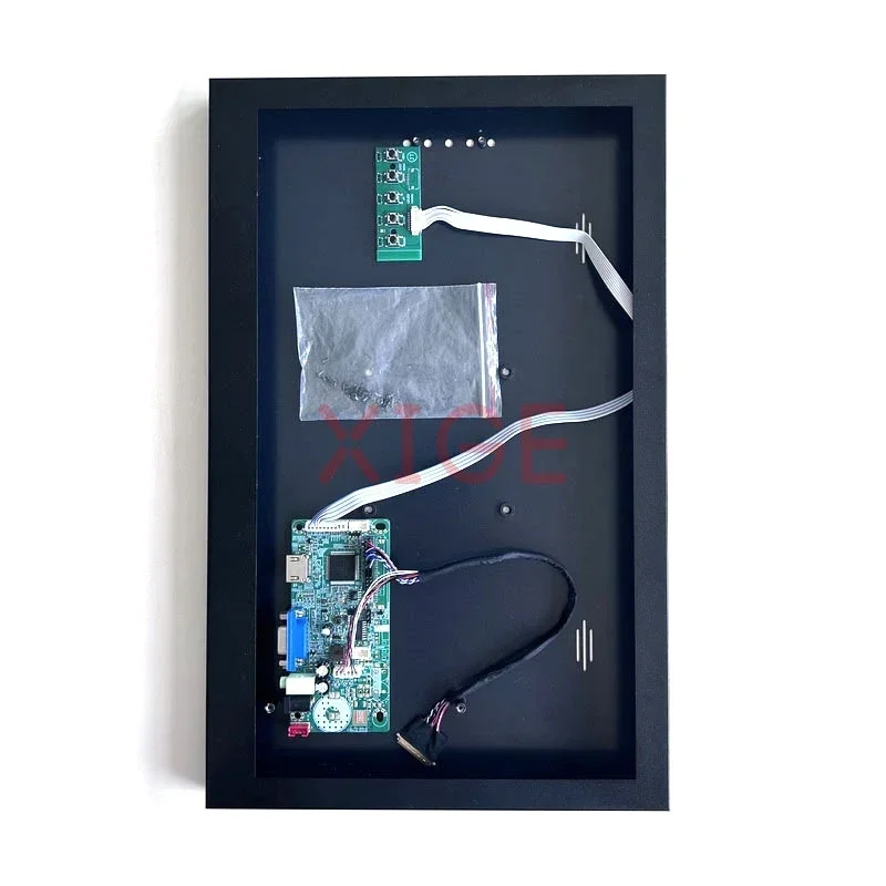 

For B133XW04/B133XW07 Controller Board+Metal Case HDMI-Compatible VGA 1366*768 Portable Display 13.3" DIY Modify Kit LVDS 40 Pin