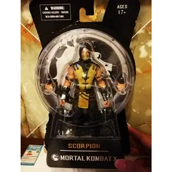 MEZCO Action Figures Produced Mortal Kombat Magic Palace Empire Movable Doll Scorpion Scorpion Model Decoration Collection