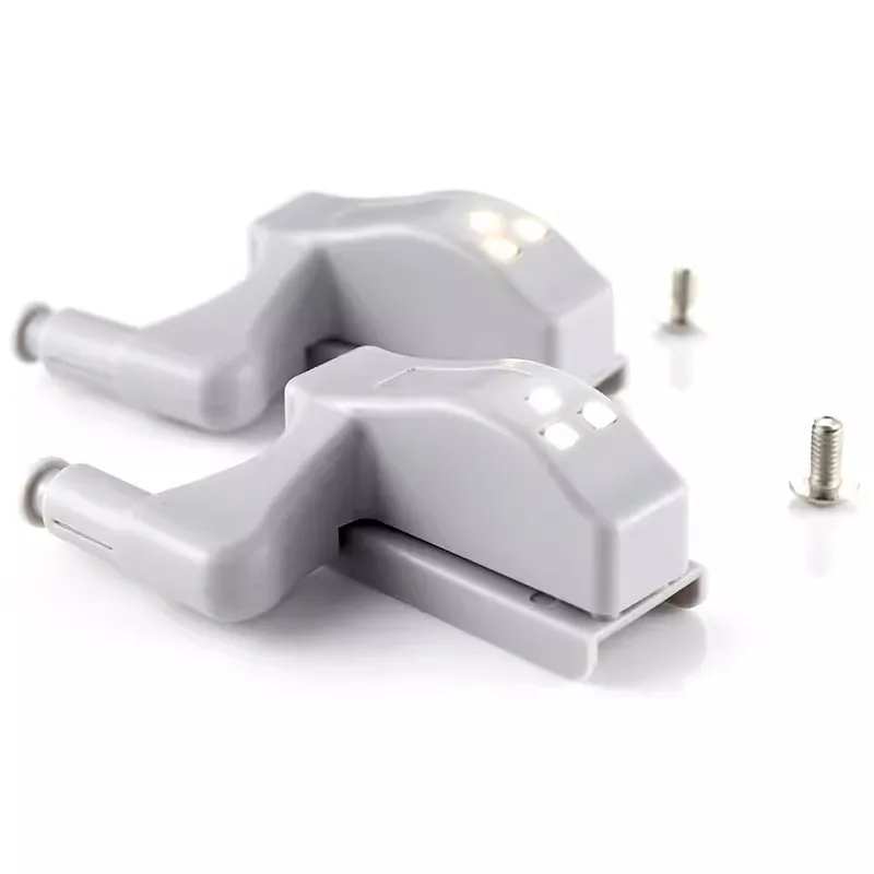 10Pcs Universal Inner Hinge LED Cabinet Lamp 0.3W Home Wardrobe Cupboard Door 3 LEDs Night Light Auto ON/OFF Switch Lighting