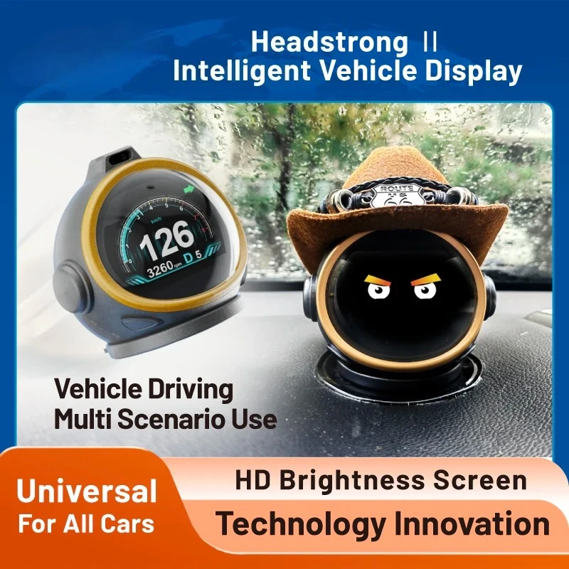 

New Style Car Digital Speedometer OBD2 HUD Display - Trip & Speed Gauge, on-Board Computer Car Styling Accessories