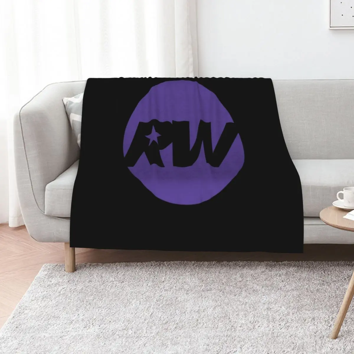 Robbie Williams Logo Classic Throw Blanket Soft funny gift Thermals For Travel christmas decoration Sofa Hairy Blankets
