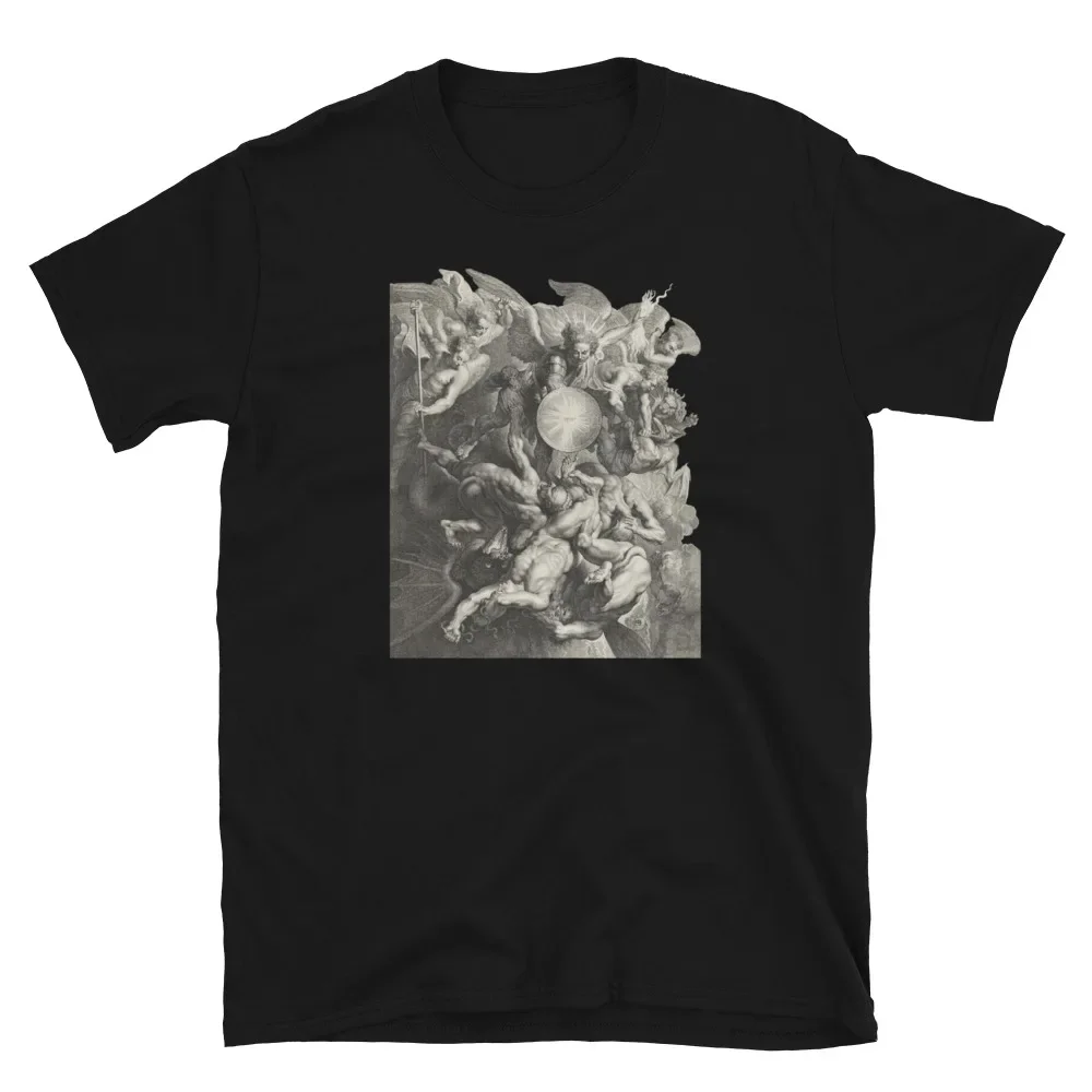 Saint Michael Slay Your Devils Classic Art T Shirt