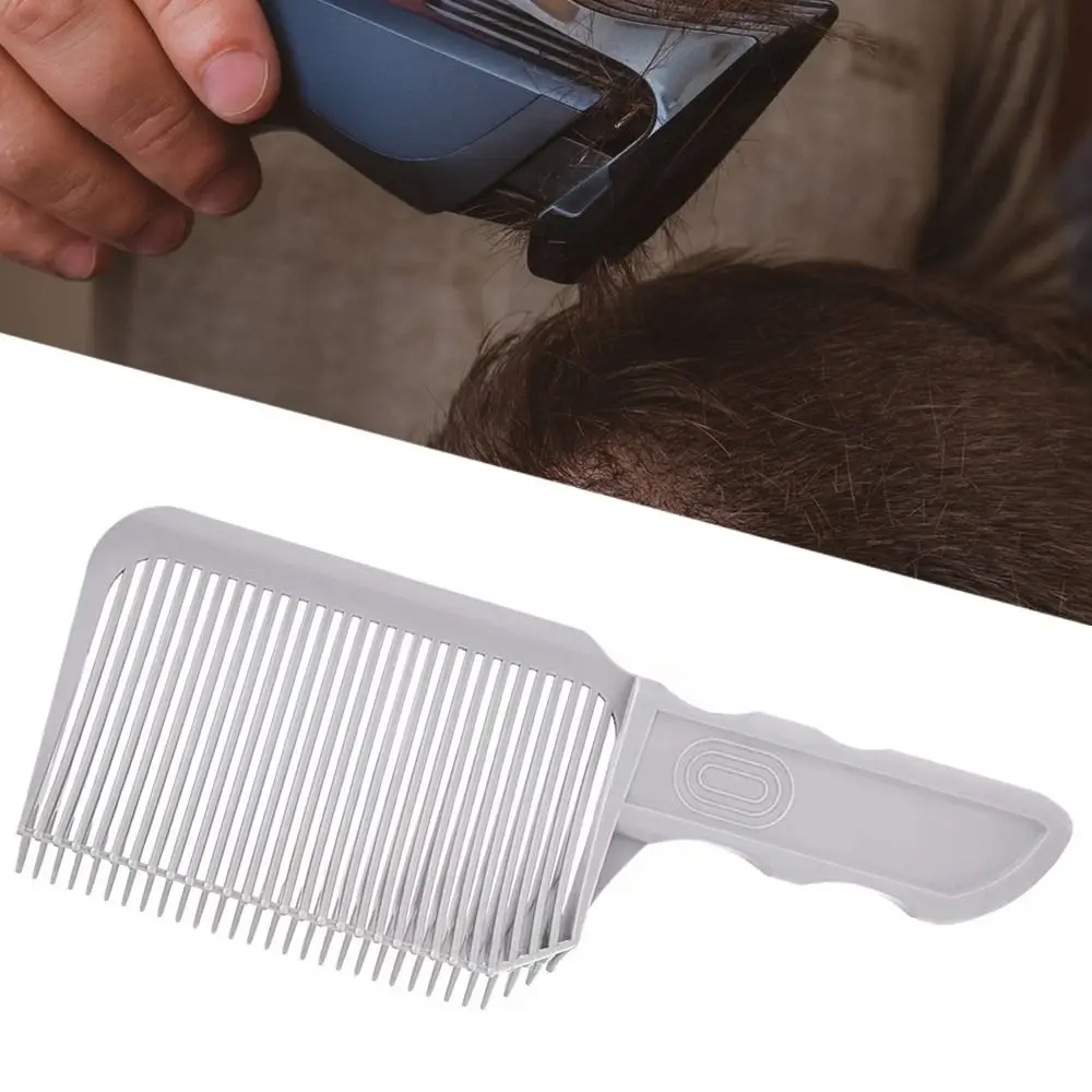 

Новая машинка для стрижки волос из АБС-пластика, расческа для позиционирования волос, градиентный дизайн, расческа с плоским верхом, расческа для стрижки волос, парикмахерские инструменты