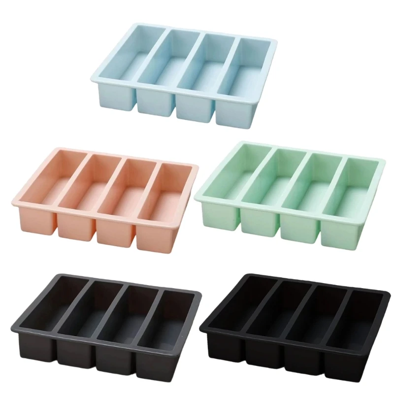 

Large Capacity Silicone Ice Cubes Tray Dishwasher Safe Ice Molds For Entertaining
