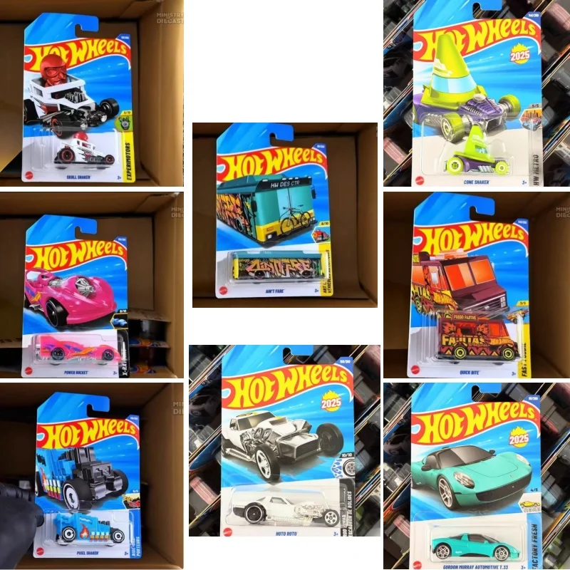 

Совершенно новый чехол Hot Wheels M 2025, 73 Honda Civic, Pagani, Twin Dorado и т. д. в масштабе 1:64, литая под давлением модель автомобиля, игрушки