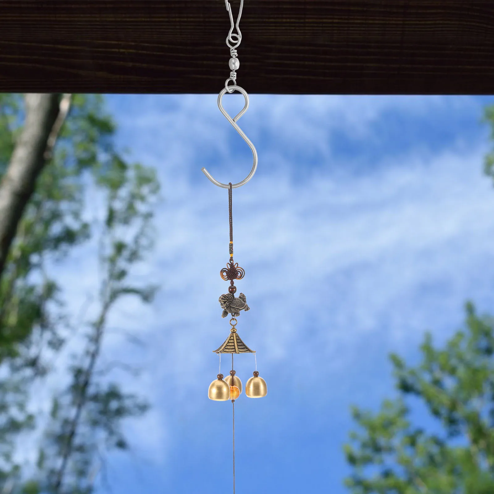 

10pcs Swivel Hooks Hook Clip Heavy Duty Organizer Wind Chime Hanger Rotation Utility for Clothes Tools Outdoor Decor