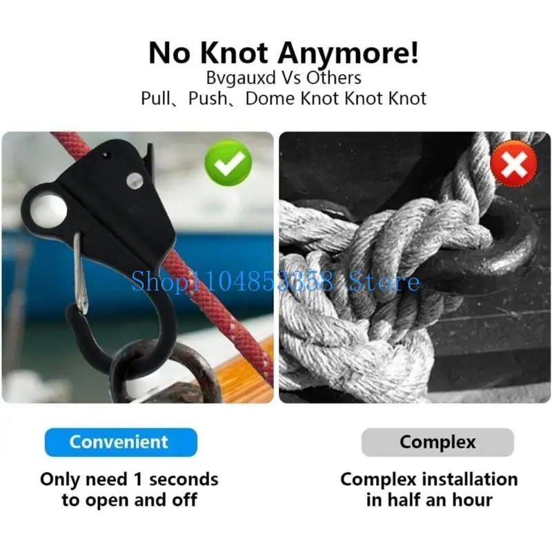 

652F Clip with Hook Quick Release for Boat Docking Support Efficient Mooring