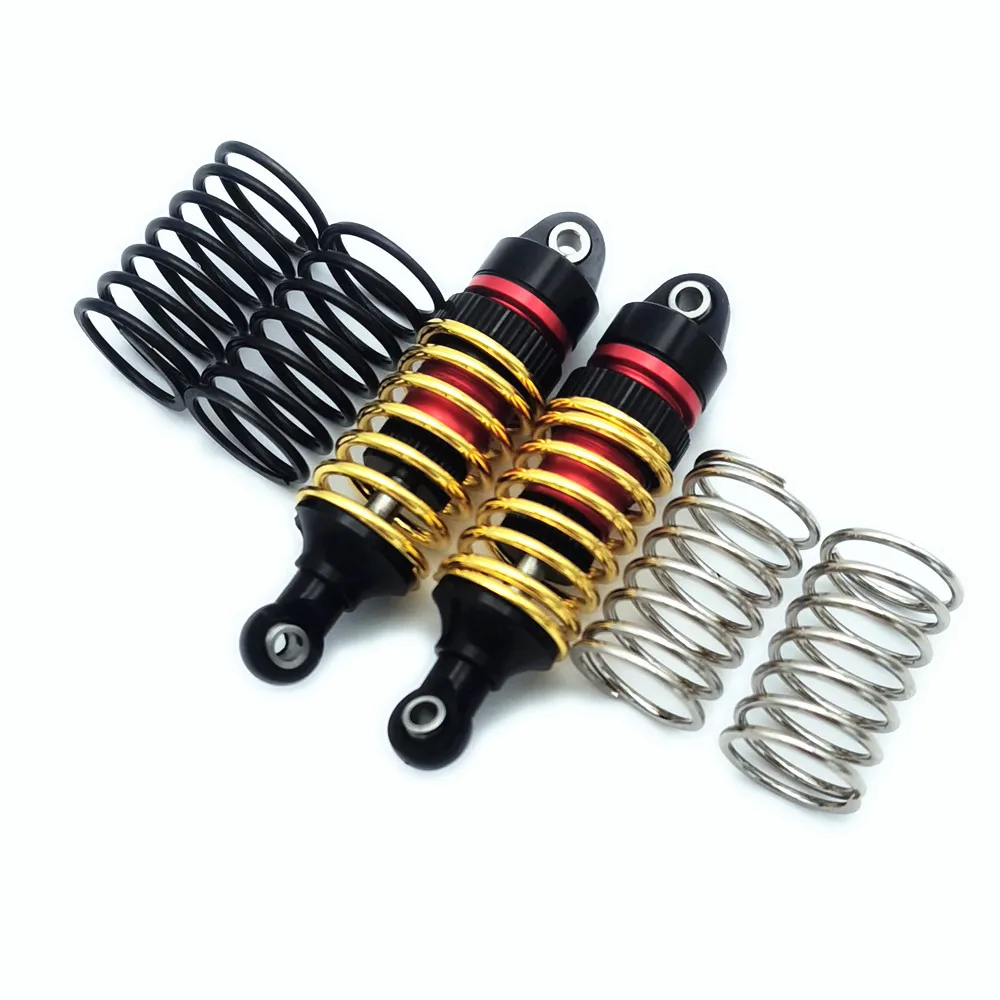 Aluminum Shocks Absorber Dampers Filled Oil with 1.5mm 1.4mm 1.3mm Springs for Traxxas 1/16 Mini E-Revo Slash Summit 7061 7061X