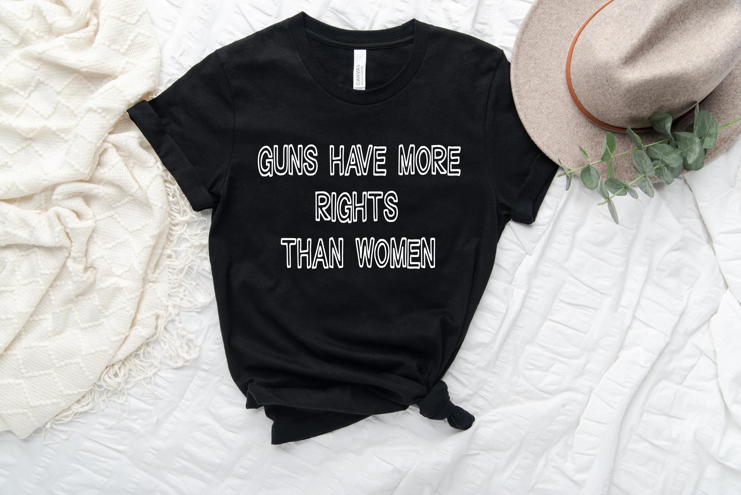 Guns Have More Rights Than Women T Shirt Abortion Feminist Pro Choice Empowerment