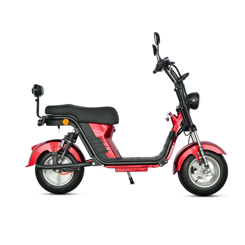 STROVAN Double Seat for Brazil Market Popular Product 2000W 60V20AH Fat Tire Long Range Electric Scooters 10inch 2 Wheel