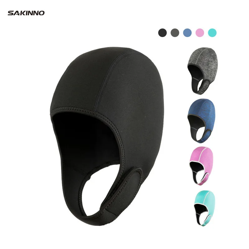 

Теплая защитная шапочка для дайвинга 2 мм, защищающая от солнца и медуз, для дайвинга, серфинга, снорклинга, каньонинга, зимнего плавания