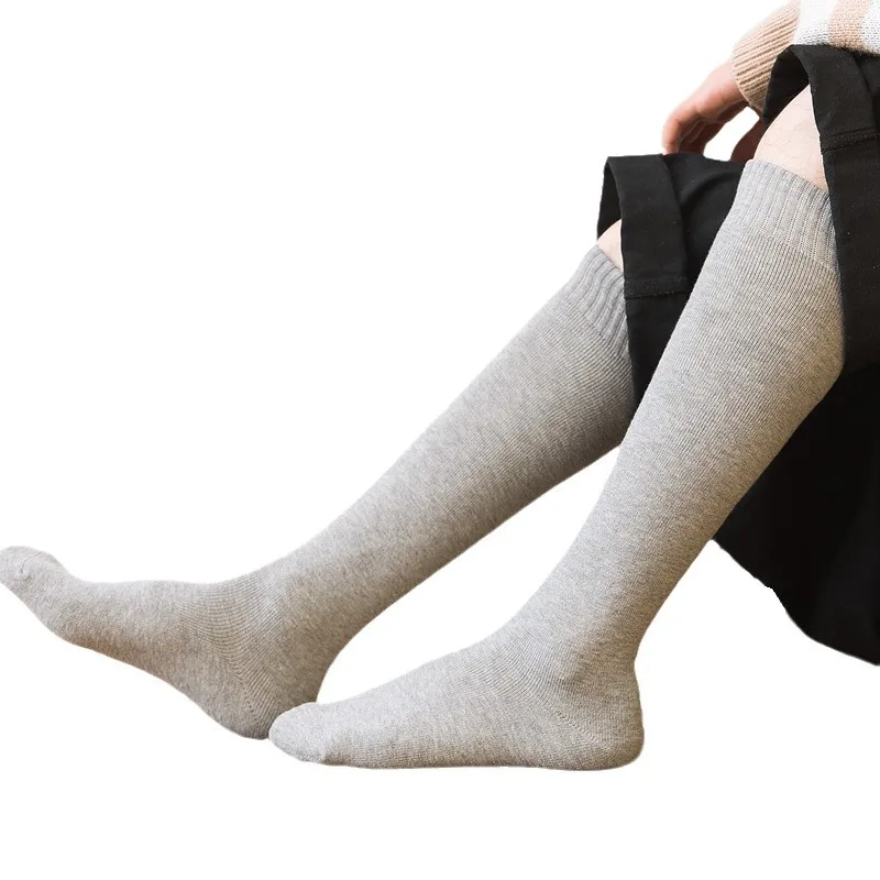 1/5 pairs Winter Fashionable Men's Knee Long Socks Wool Keep Warm Longer Stocking Socks comfortable Cotton Thicken men socks view 4