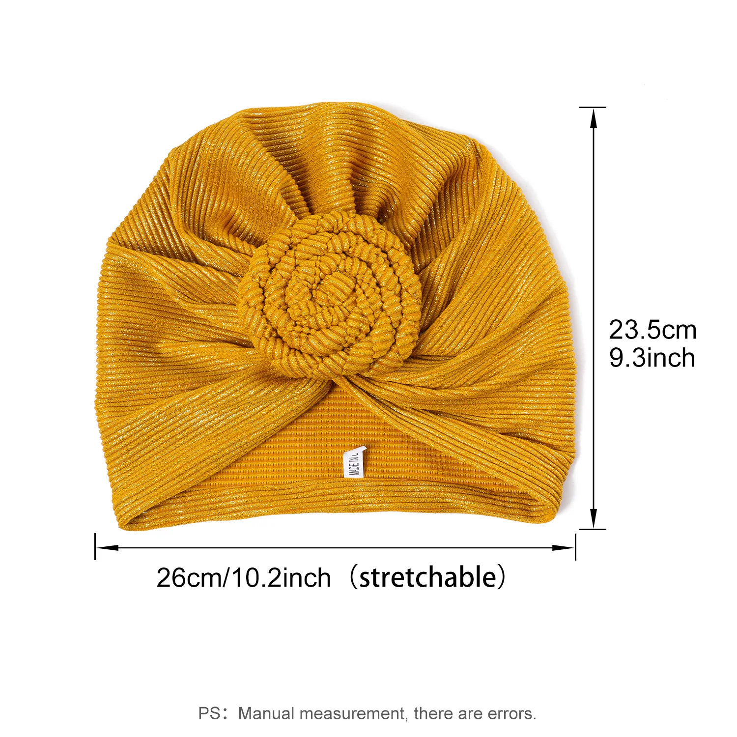 

Блестящий тюрбан с предварительно завязанным узлом, индийская шляпа для женщин, химиотерапия, мусульманский хиджаб, повязки на голову, женский чепчик от выпадения волос, платок