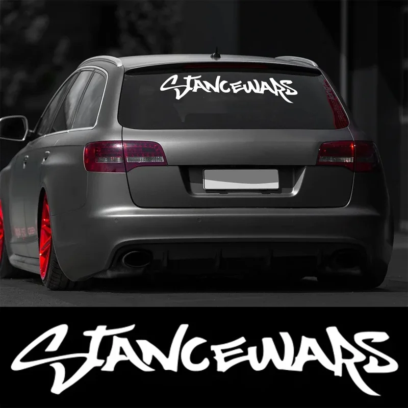 

STANCEWARS Windshield Banner Car Sticker JDM Style Waterproof Vinyl Decal for Car SUV Truck Off-road Decoration