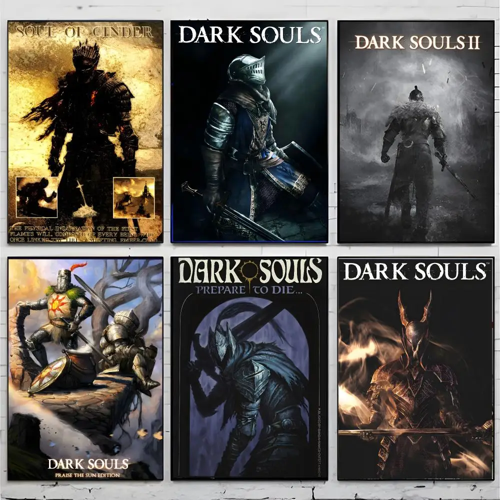 cover dark fantasy game D-dark souls Poster Premium Decor Art & Gift for Household Lounge Home Ornaments